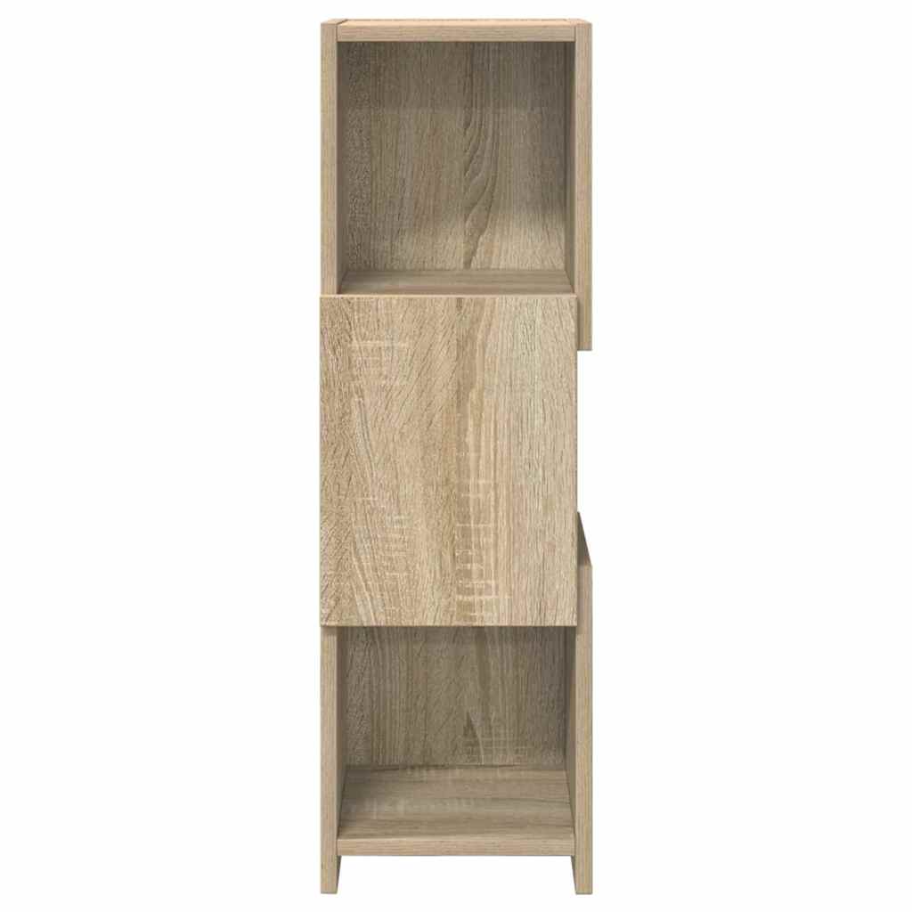 Corner Cabinet White 25,5x25x80cm Engineered Wood