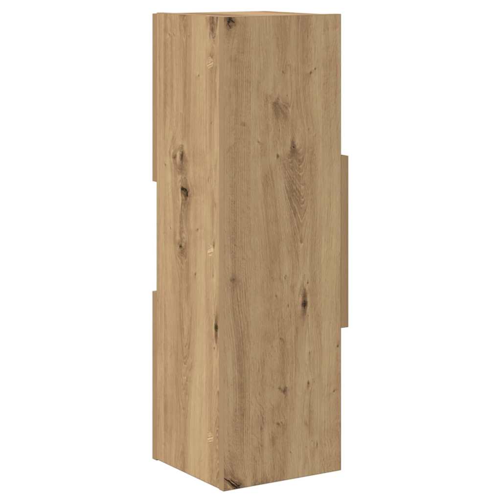 Corner Cabinet White 25,5x25x80cm Engineered Wood