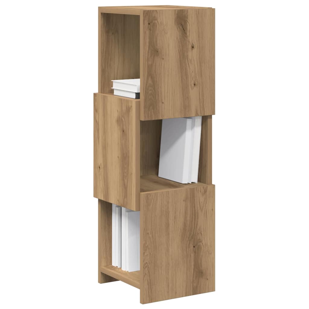 Corner Cabinet White 25,5x25x80cm Engineered Wood