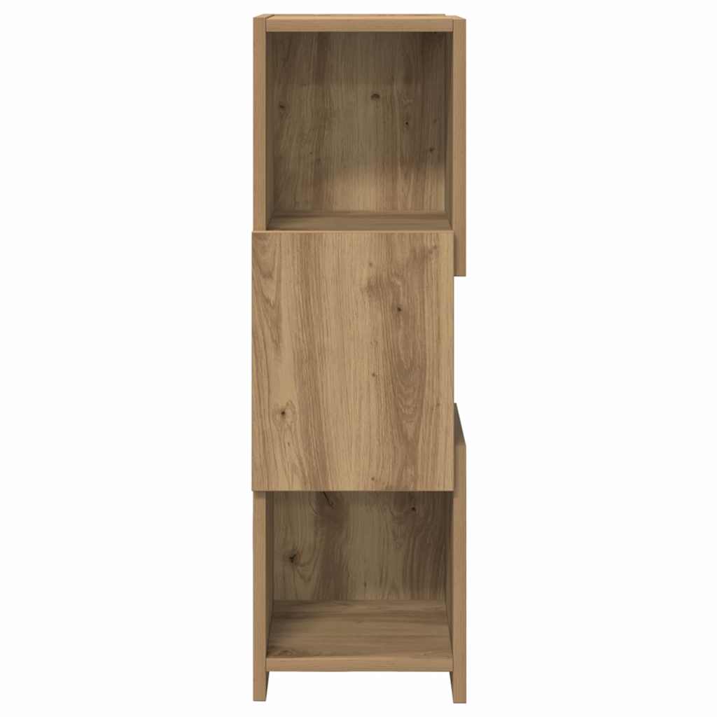 Corner Cabinet White 25,5x25x80cm Engineered Wood