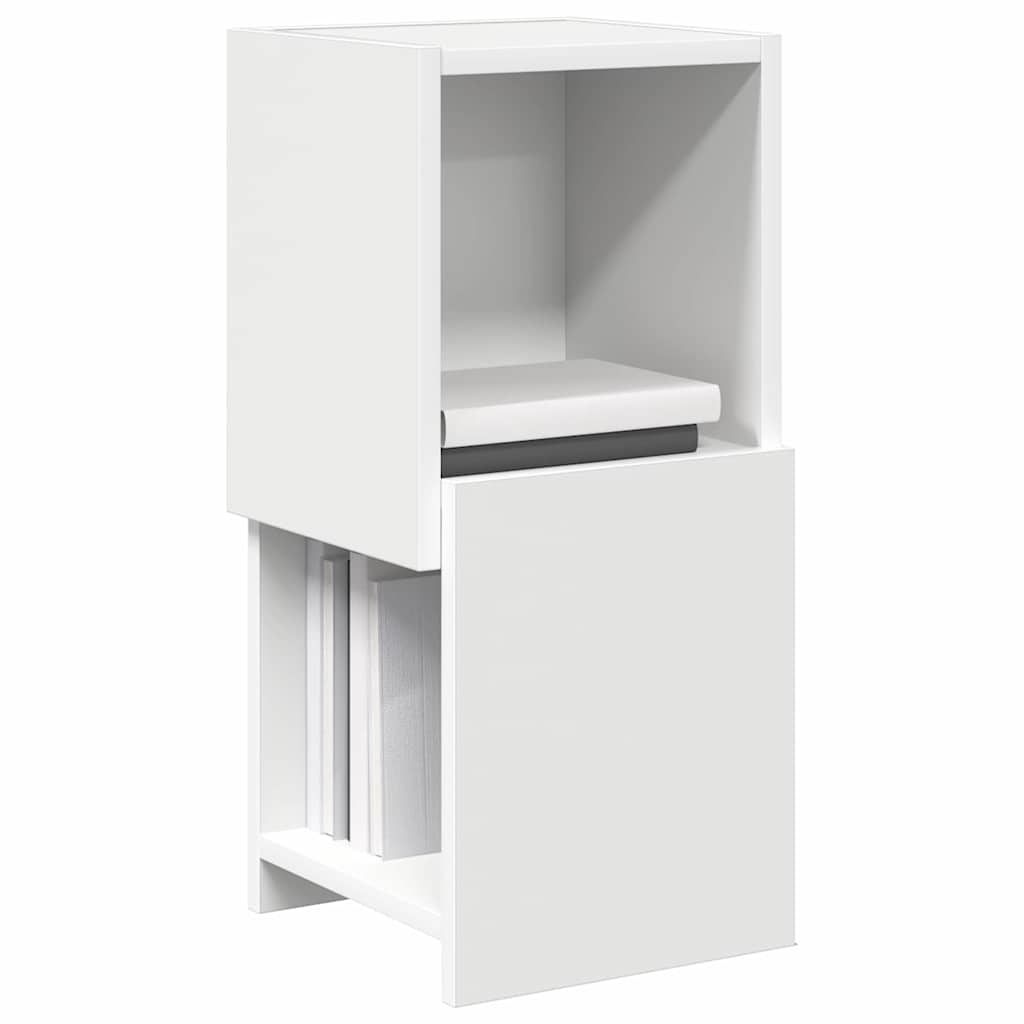 Corner Cabinet White 25,5x25x55cm Engineered Wood