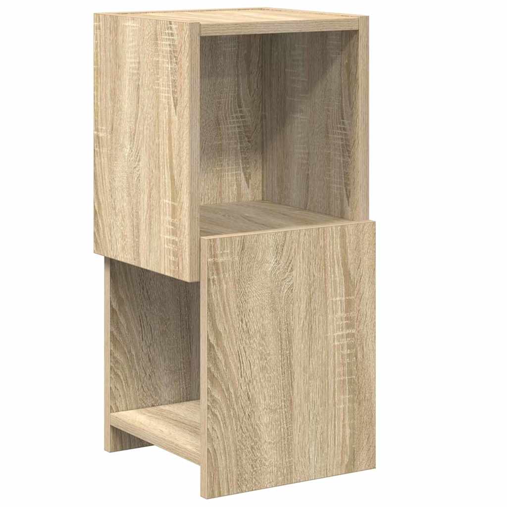 Corner Cabinet White 25,5x25x55cm Engineered Wood