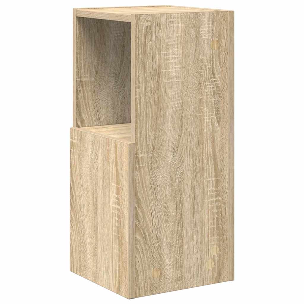 Corner Cabinet White 25,5x25x55cm Engineered Wood