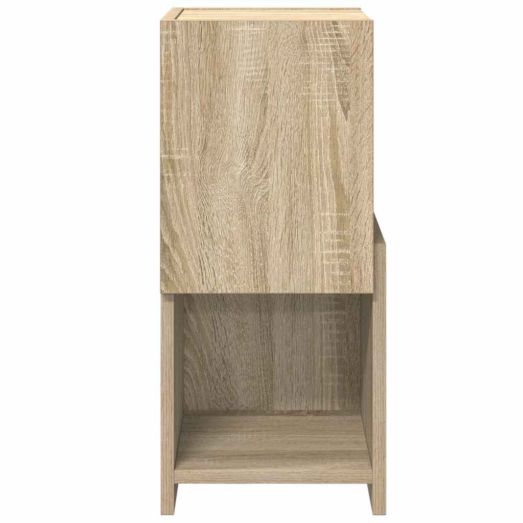 Corner Cabinet White 25,5x25x55cm Engineered Wood