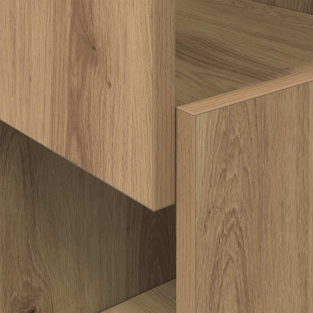 Corner Cabinet White 25,5x25x55cm Engineered Wood