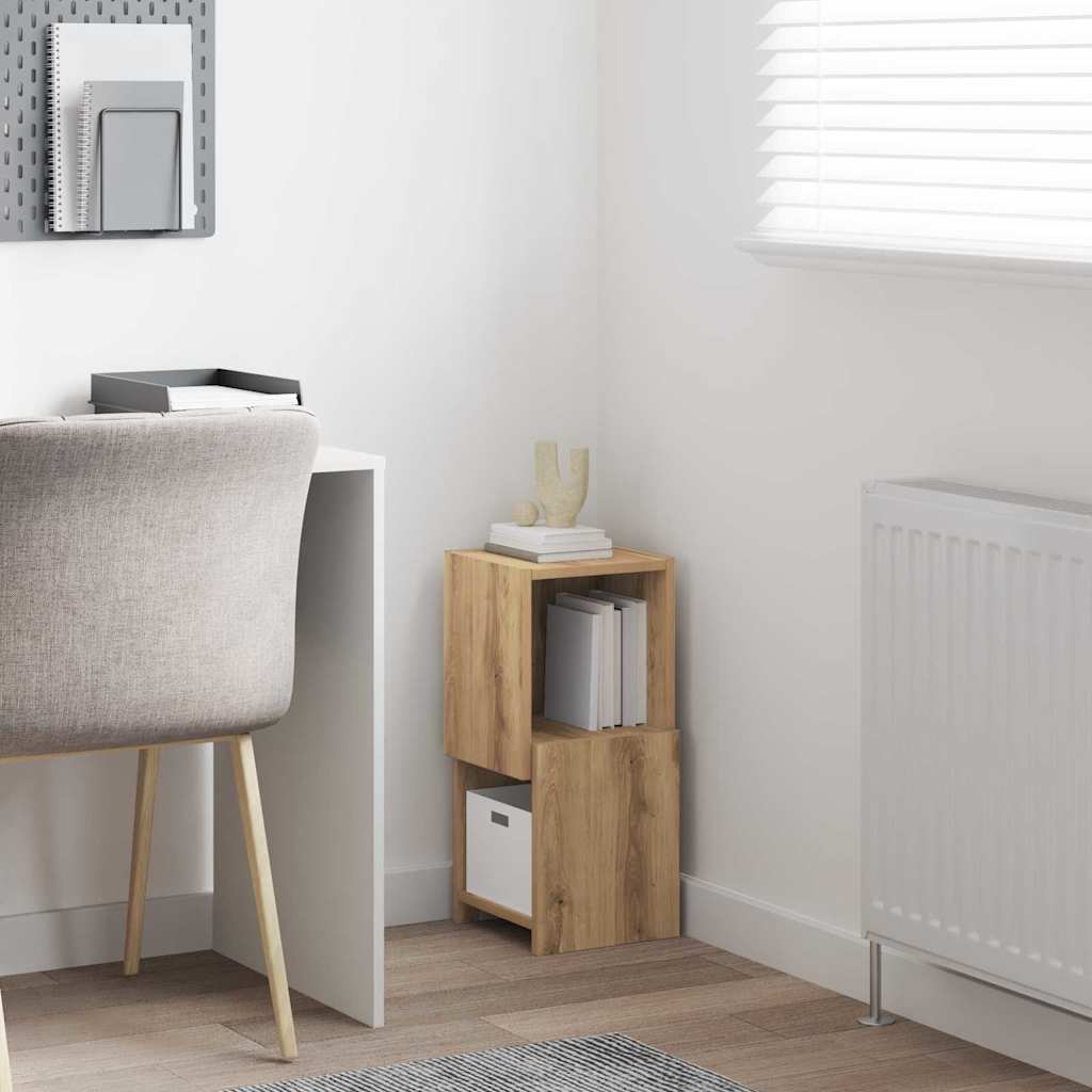 Corner Cabinet White 25,5x25x55cm Engineered Wood