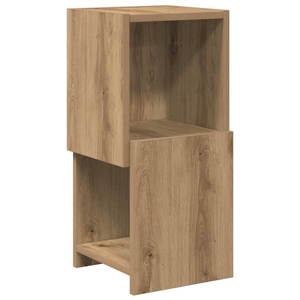 Corner Cabinet White 25,5x25x55cm Engineered Wood