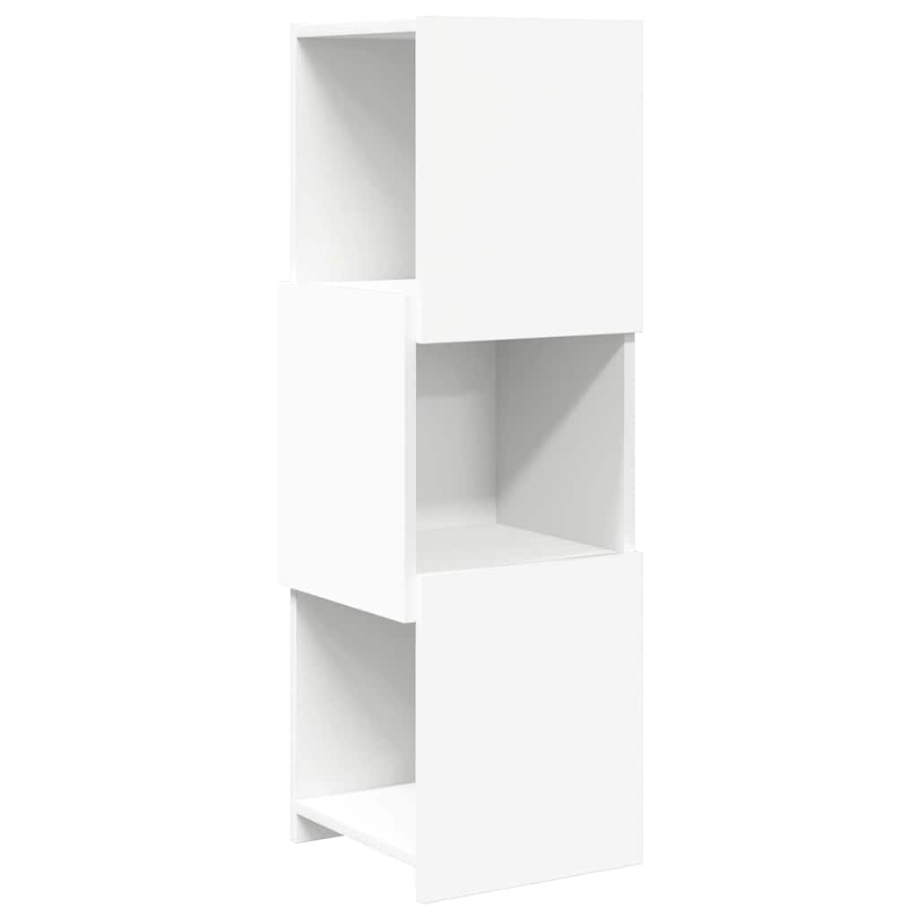 Corner Cabinet White 30,5x30x95cm Engineered Wood