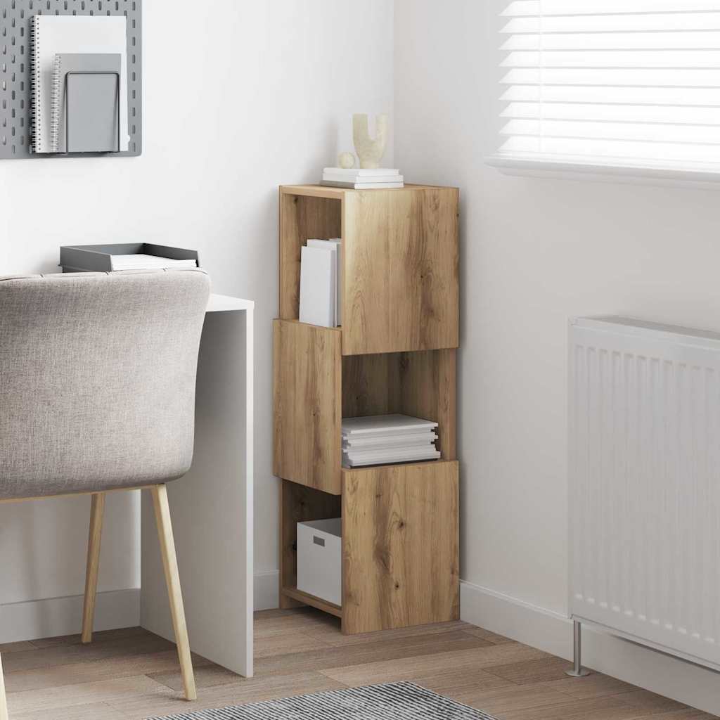 Corner Cabinet White 30,5x30x95cm Engineered Wood