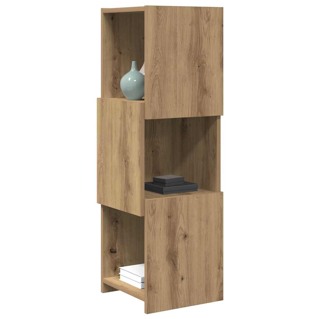 Corner Cabinet White 30,5x30x95cm Engineered Wood