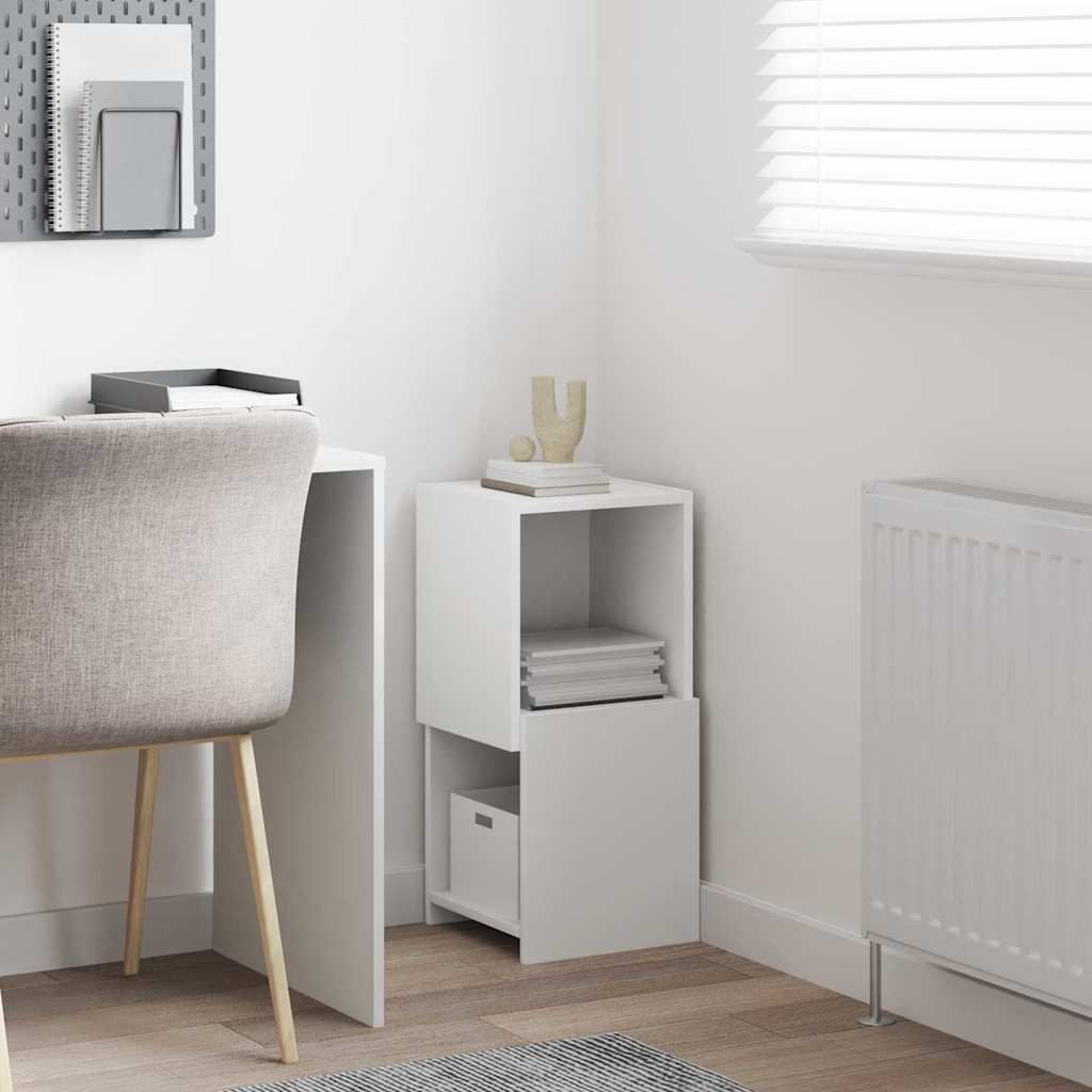 Corner Cabinet White 30,5x30x65cm Engineered Wood