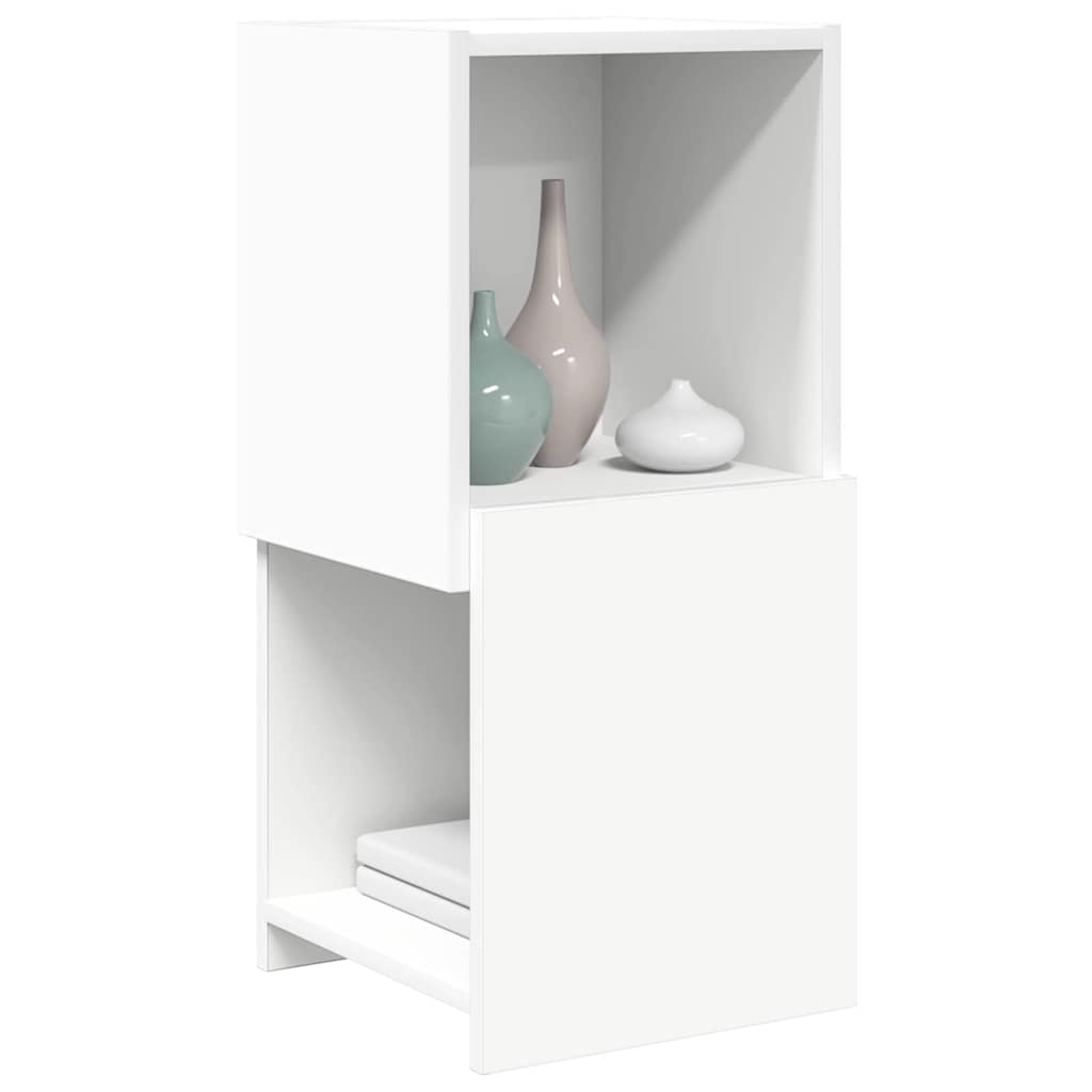 Corner Cabinet White 30,5x30x65cm Engineered Wood