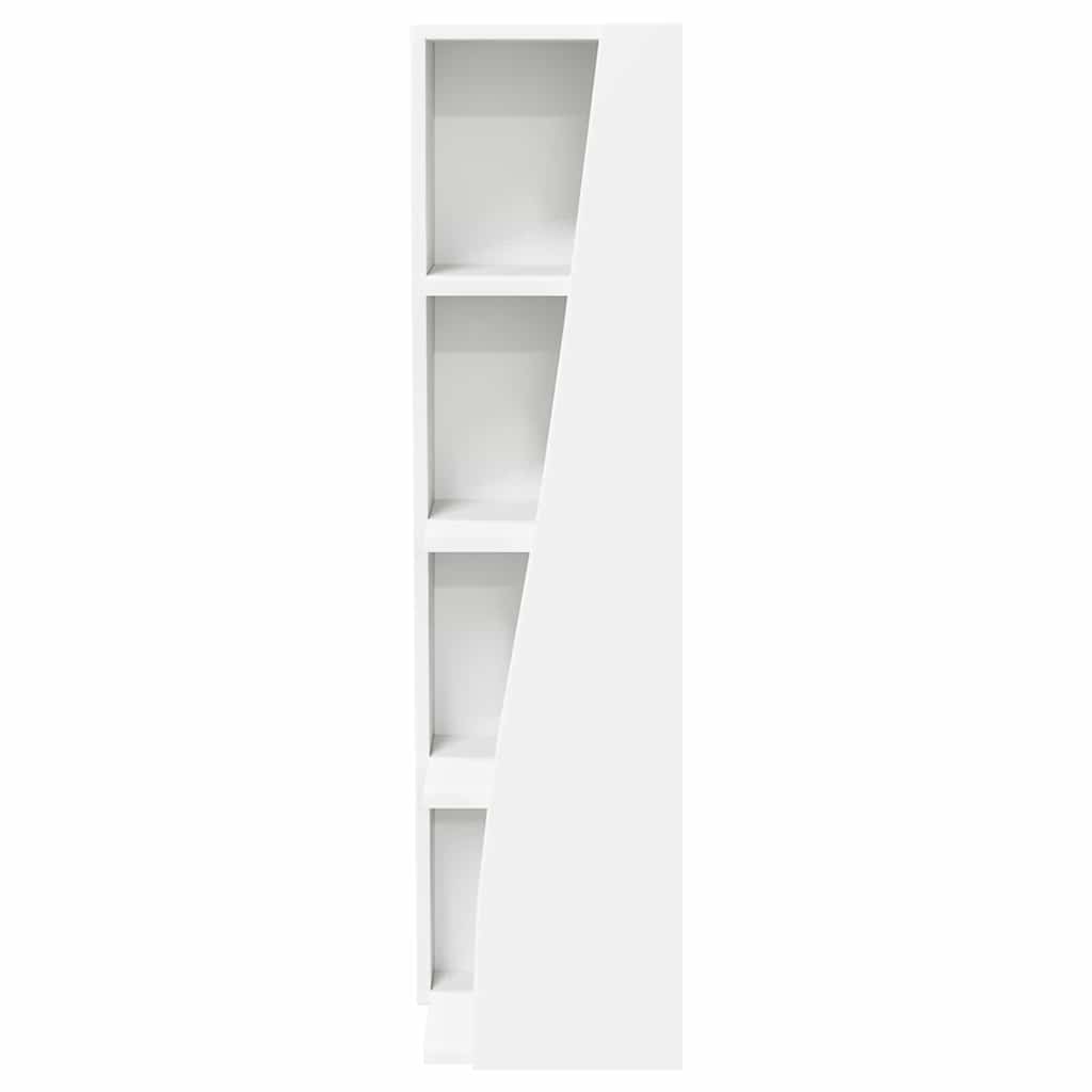 Corner Cabinet White 27,5x27x102cm Engineered Wood