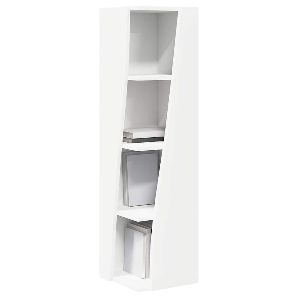 Corner Cabinet White 27,5x27x102cm Engineered Wood