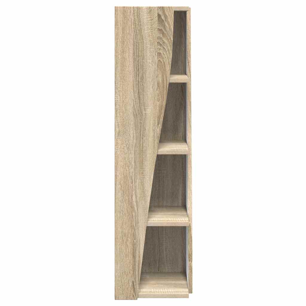 Corner Cabinet White 27,5x27x102cm Engineered Wood
