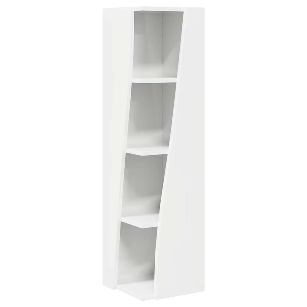 Corner Cabinet White 27,5x27x102cm Engineered Wood