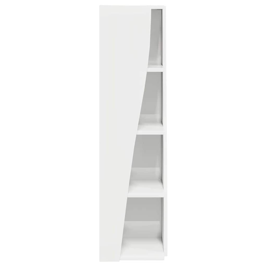 Corner Cabinet White 27,5x27x102cm Engineered Wood