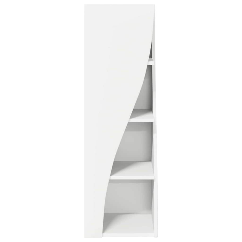 Corner Cabinet White 32x32x102cm Engineered Wood