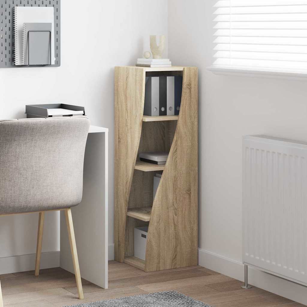 Corner Cabinet White 32x32x102cm Engineered Wood