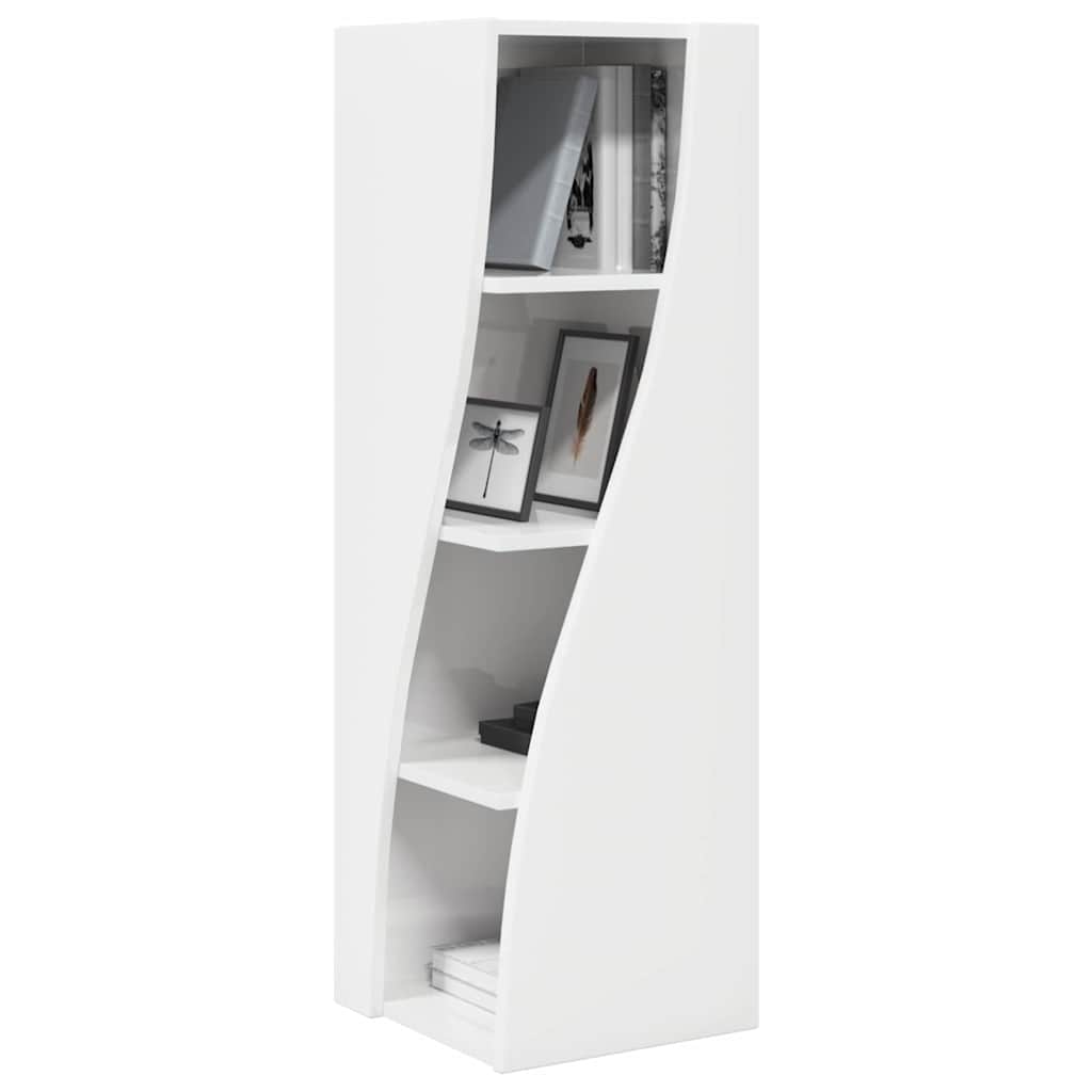 Corner Cabinet White 32x32x102cm Engineered Wood