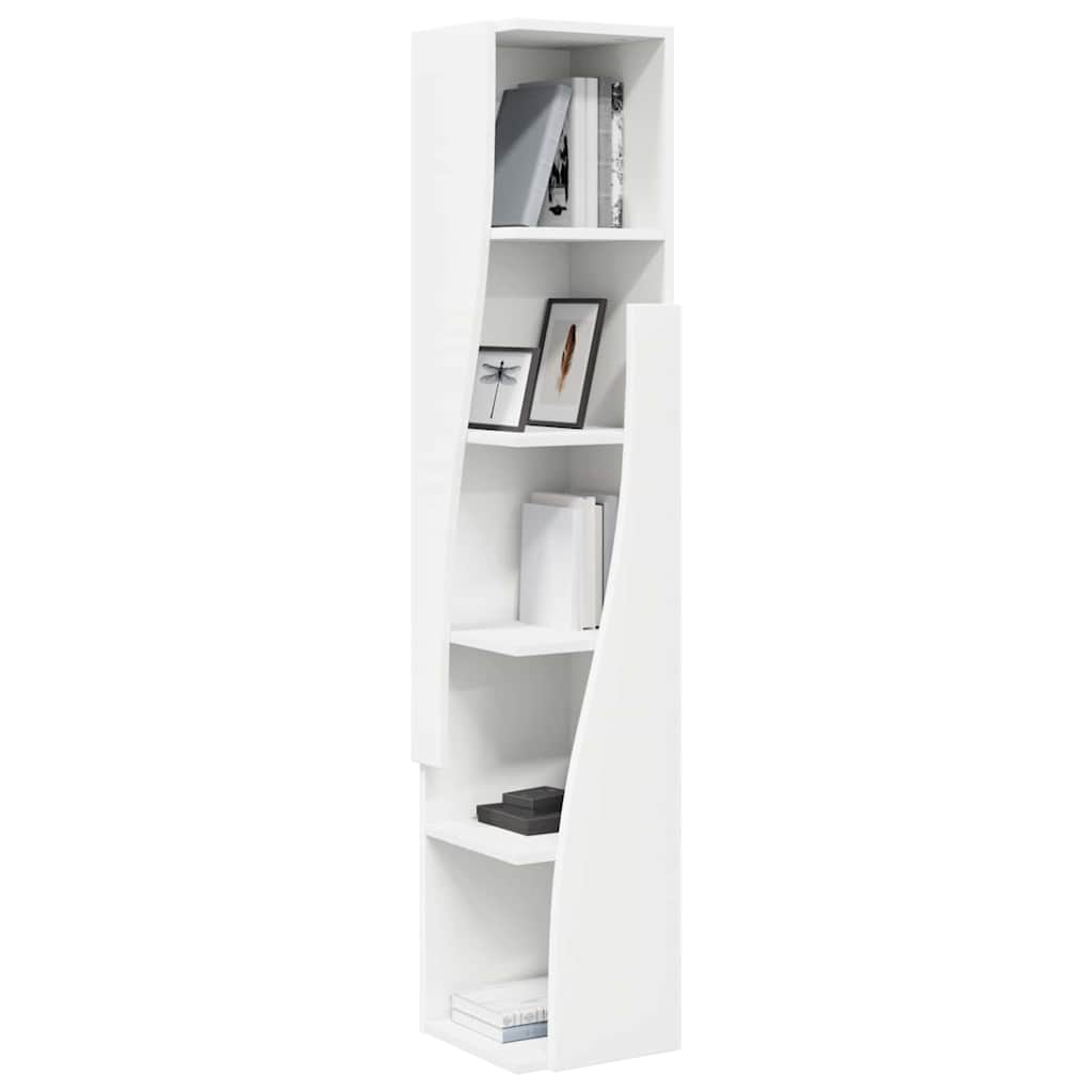 Corner Cabinet White 27,5x27x140cm Engineered Wood