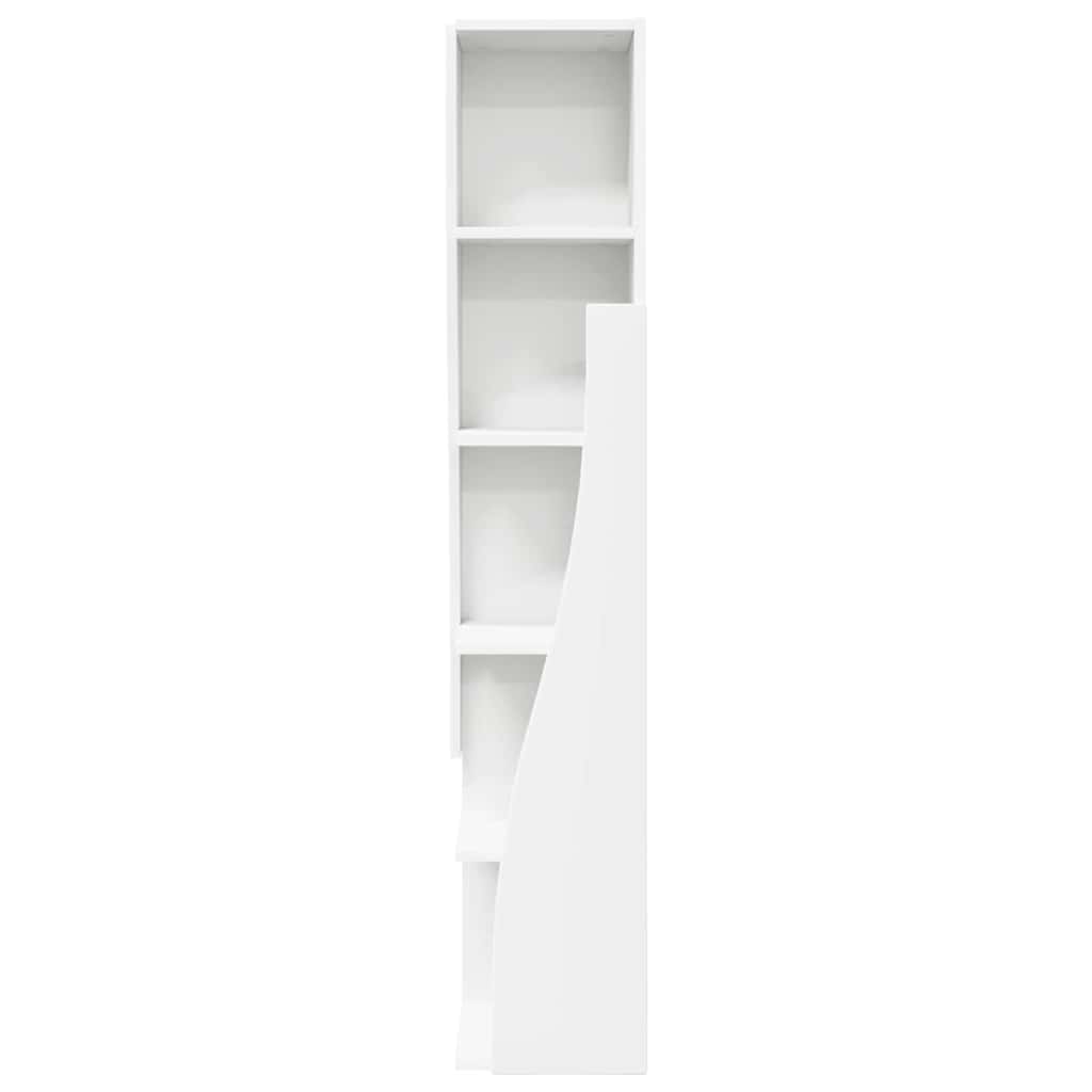 Corner Cabinet White 27,5x27x140cm Engineered Wood