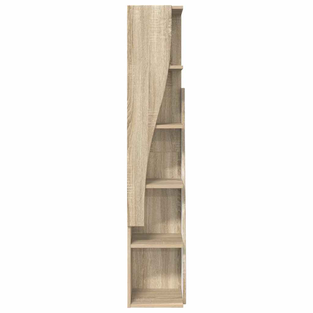 Corner Cabinet White 27,5x27x140cm Engineered Wood