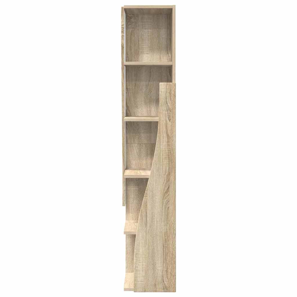 Corner Cabinet White 27,5x27x140cm Engineered Wood
