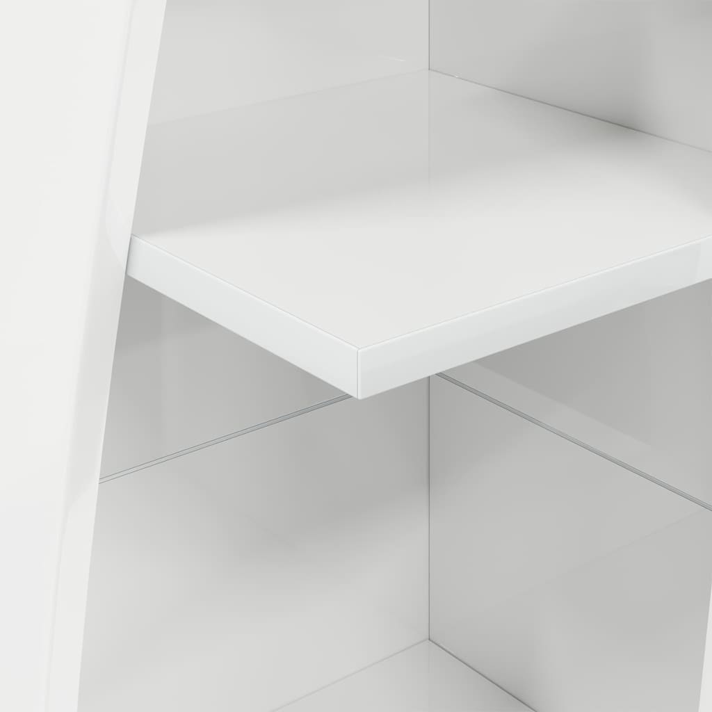 Corner Cabinet White 27,5x27x140cm Engineered Wood