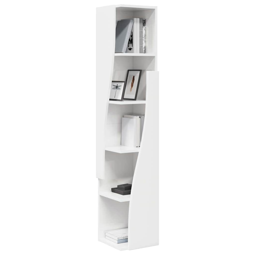 Corner Cabinet White 27,5x27x140cm Engineered Wood