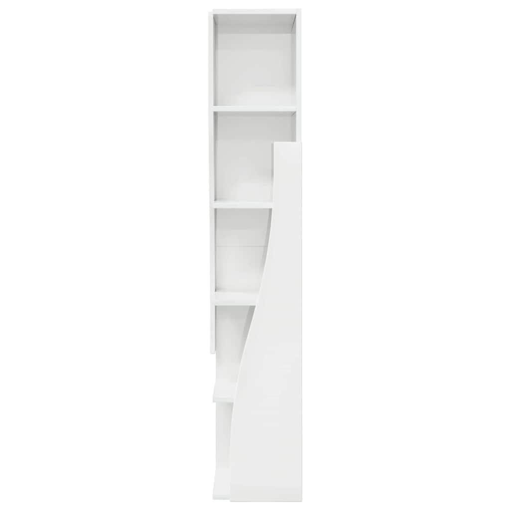 Corner Cabinet White 27,5x27x140cm Engineered Wood