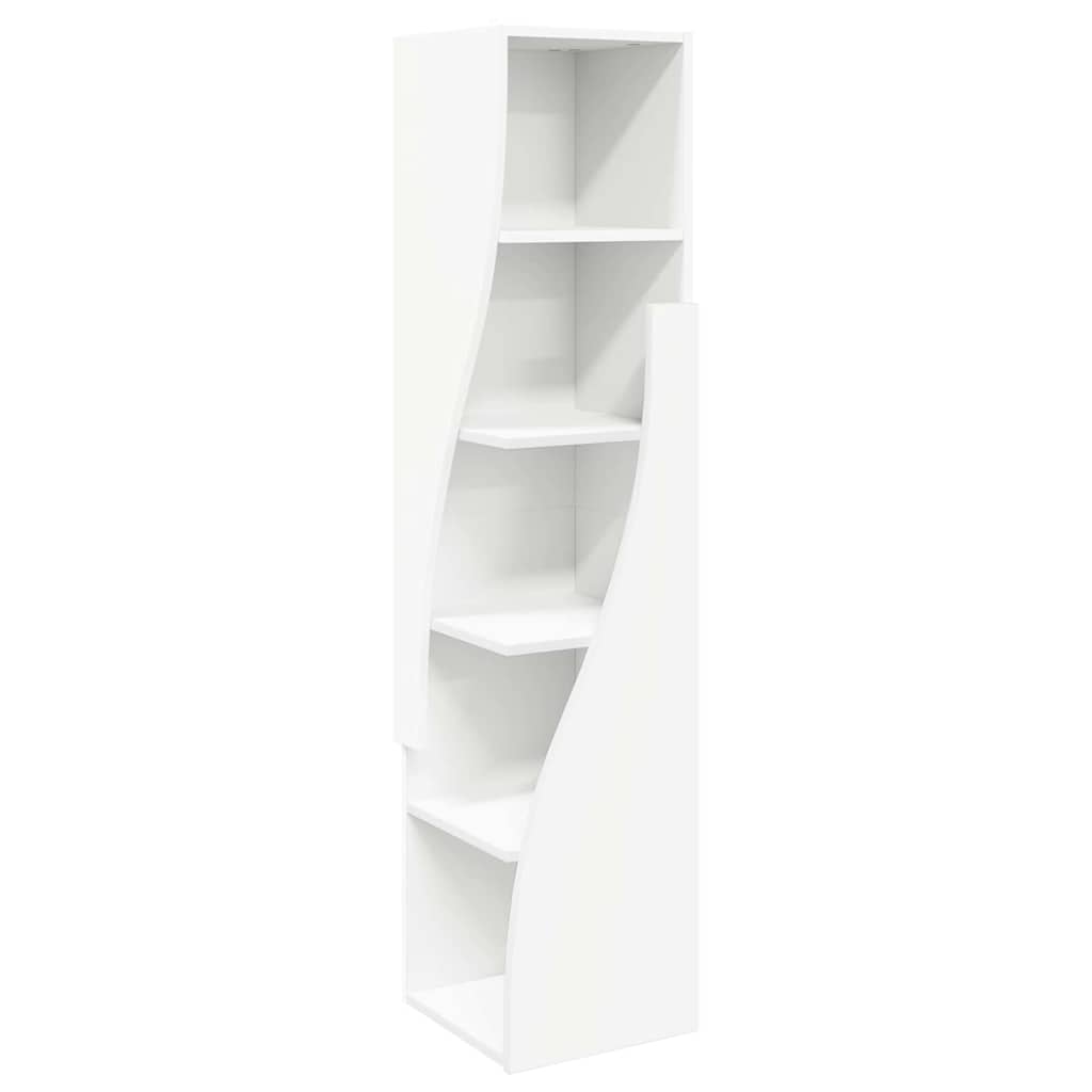 Corner Cabinet White 32x32x140cm Engineered Wood