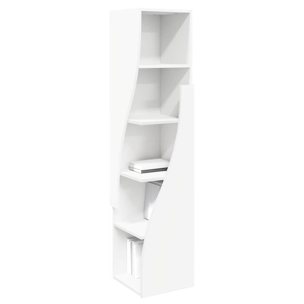 Corner Cabinet White 32x32x140cm Engineered Wood