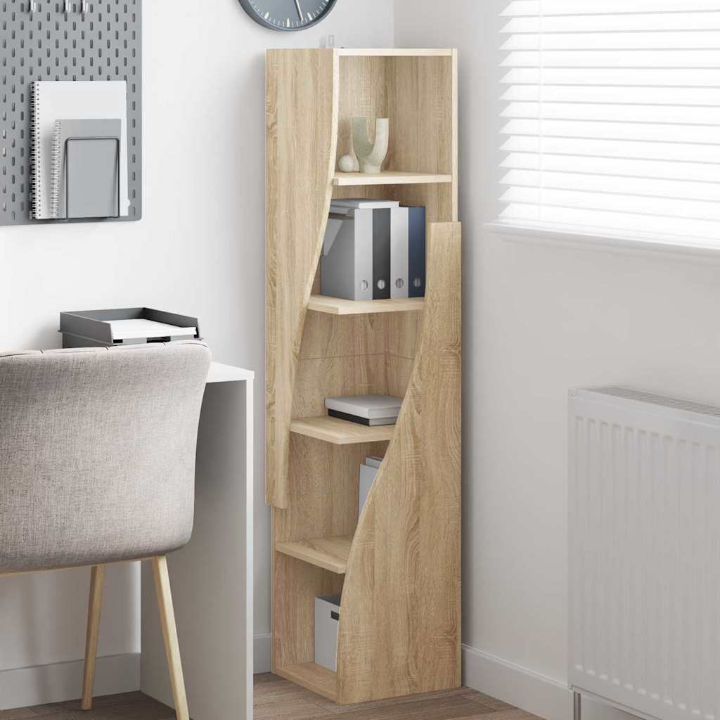 Corner Cabinet White 32x32x140cm Engineered Wood