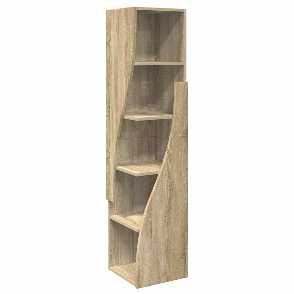 Corner Cabinet White 32x32x140cm Engineered Wood