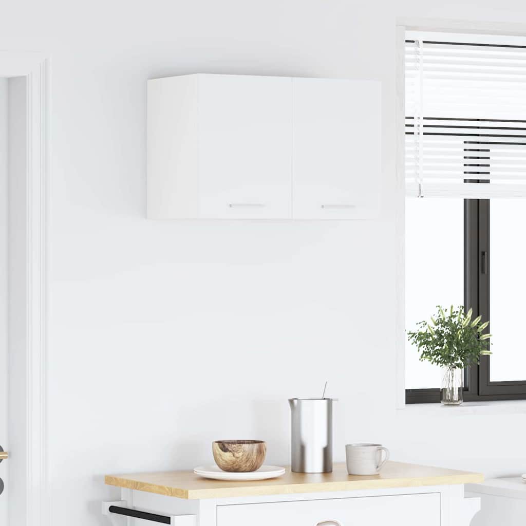 Hanging Cabinet Riga White 30 x 31 x 40 cm Engineered Wood