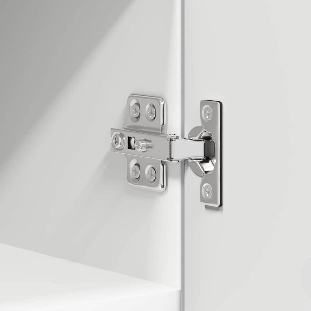 Hanging Cabinet with Storage Riga 2 pcs White 30 x 31 x 40 cm