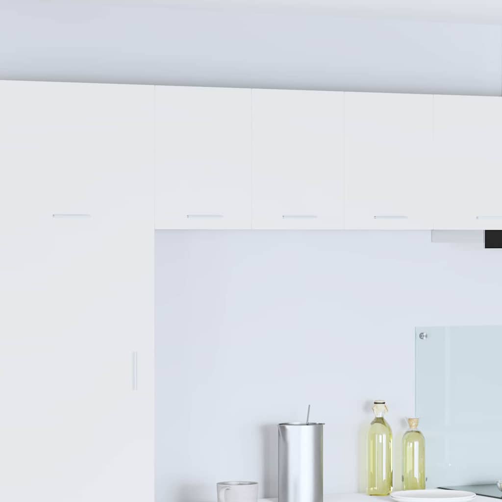 Hanging Cabinet with Storage Riga 2 pcs White 30 x 31 x 40 cm