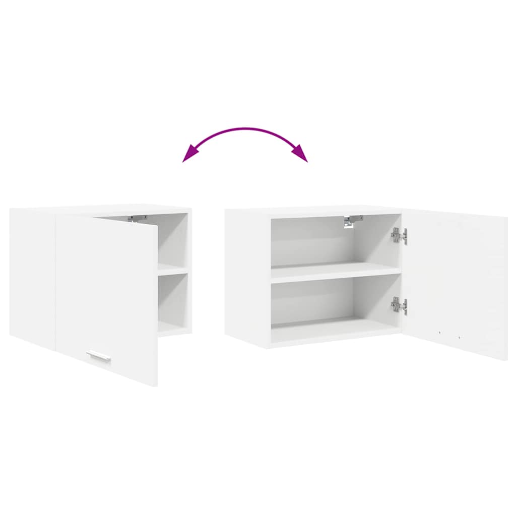 Hanging Cabinet Riga White 50 x 31 x 40 cm Engineered Wood