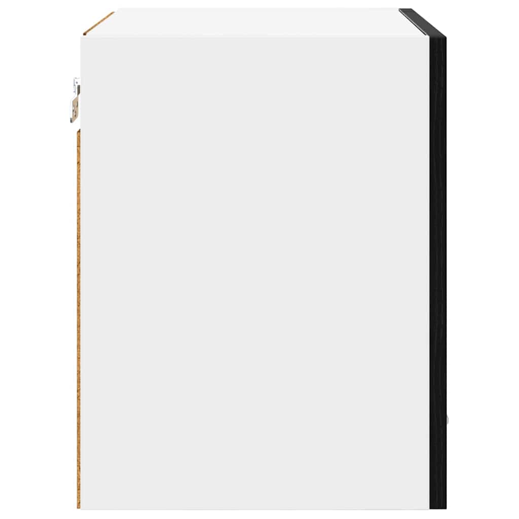 Hanging Cabinet with Door Riga 2 pcs Black Oak 40 x 31 x 40 cm