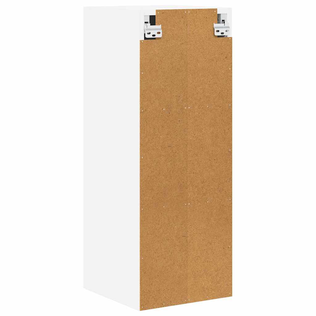 Hanging Cabinet with Storage Riga 2 pcs White 30 x 31 x 80 cm