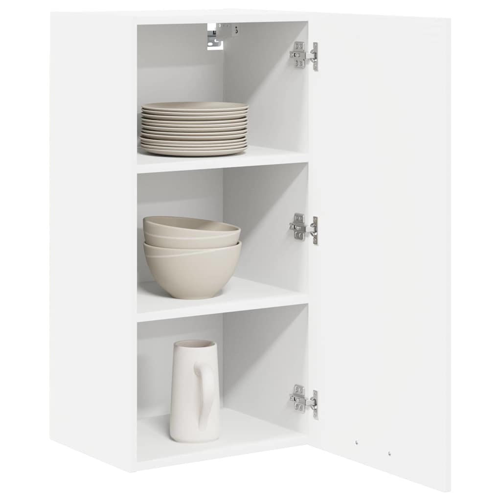 Hanging Cabinet Riga White 40 x 31 x 80 cm Engineered Wood