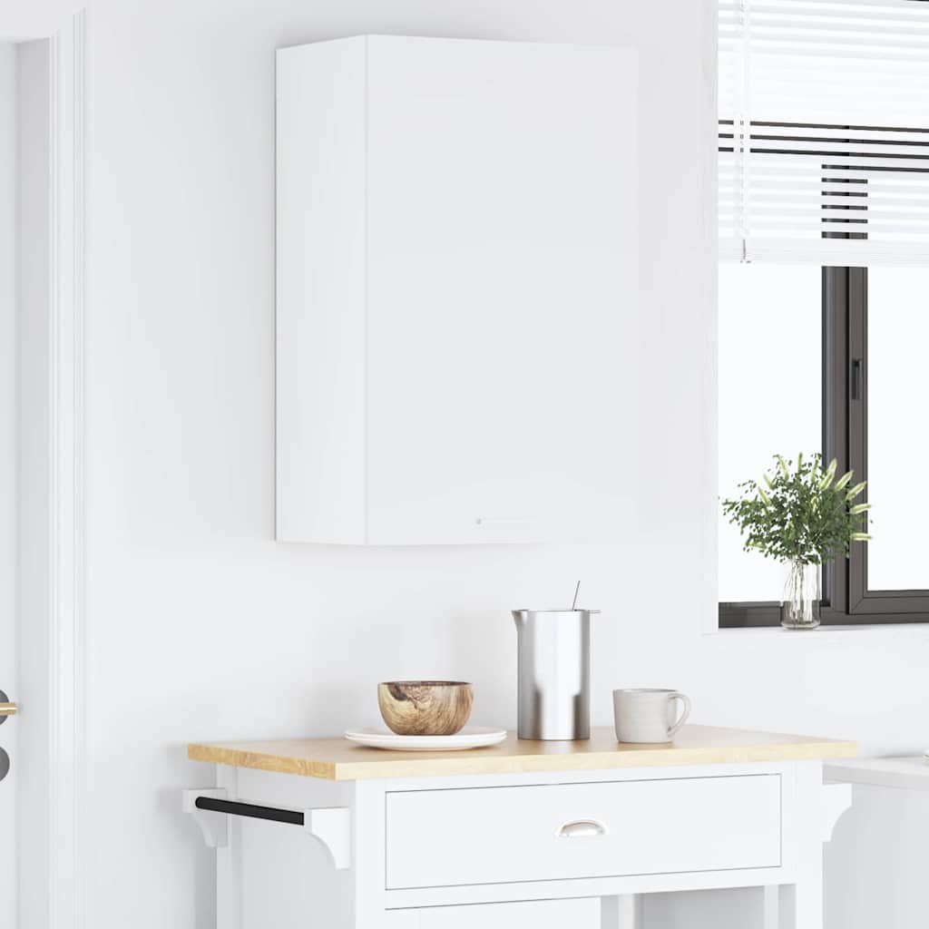 Hanging Cabinet Riga White 50 x 31 x 80 cm Engineered Wood