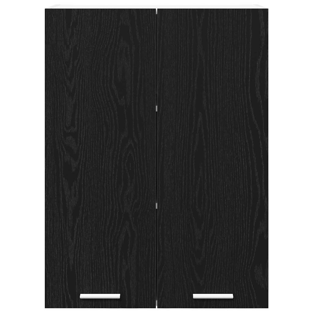 Hanging Cabinet Riga Black Oak 60 x 31 x 80 cm Engineered Wood