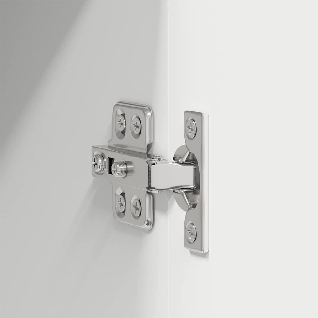 Hanging Cabinet Riga White 80 x 31 x 80 cm Engineered Wood