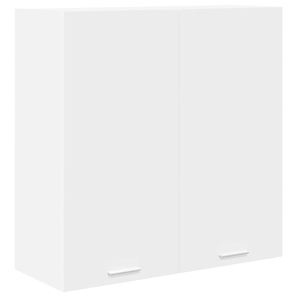 Hanging Cabinet Riga White 80 x 31 x 80 cm Engineered Wood