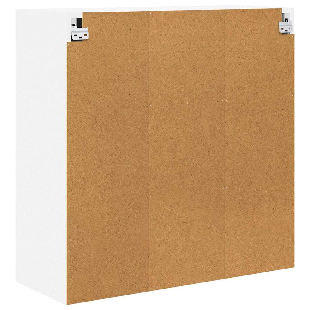 Hanging Cabinet Riga White 80 x 31 x 80 cm Engineered Wood