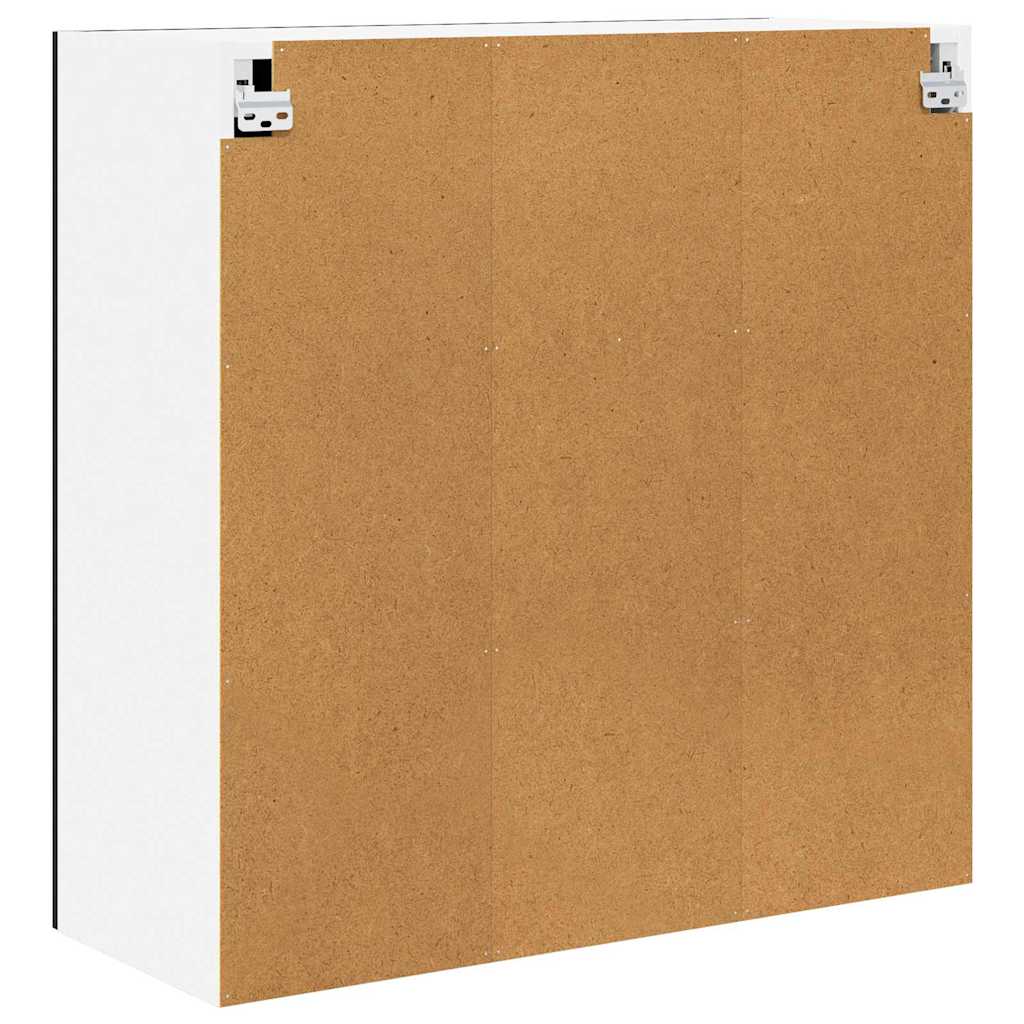 Hanging Cabinet Riga Black Oak 80 x 31 x 80 cm Engineered Wood