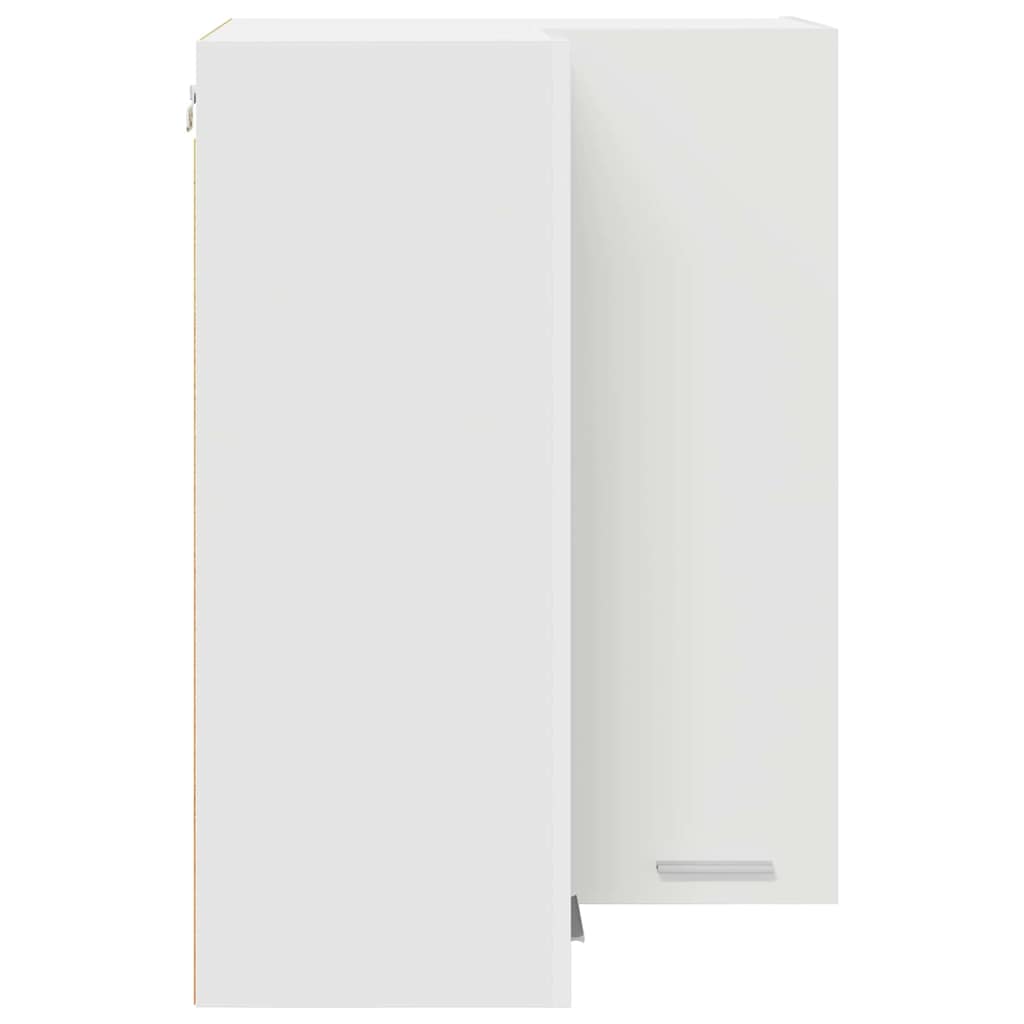 Hanging Cabinet Riga White 57 x 57 x 80 cm Engineered Wood