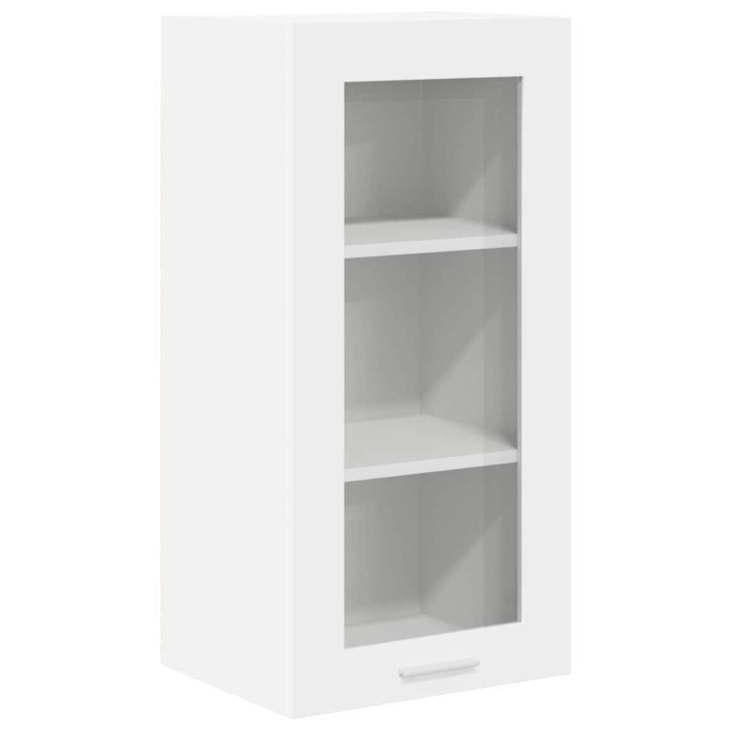 Hanging Cabinet Riga White 40 x 31 x 80 cm Engineered Wood